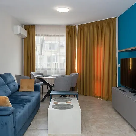 公寓 Blue Wave Varna- 2bd Flat With Parking By Flat Mаnager *